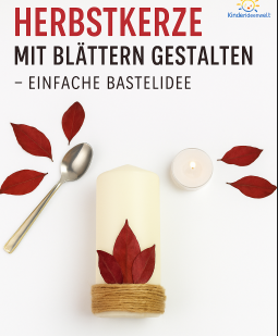 Herbstkerze