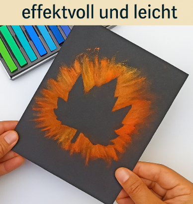 Herbstblätter malen