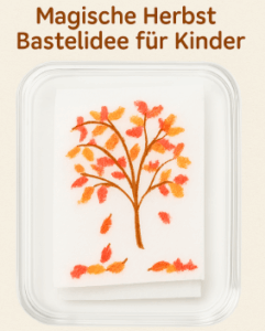 Magische Herbst Bastelidee für Kinder