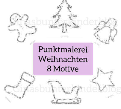 Punktmalerei Weihnachten