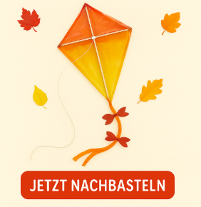 Drachen basteln der fliegt