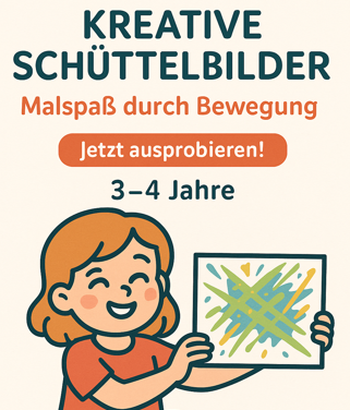 Kreative Schüttelbilder – Malspaß durch Bewegung