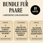 3 Kartenspiele für Paare