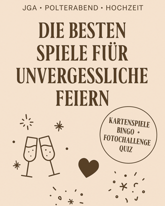 Die besten Spiele für Junggesellenabschied, Polterabend & Hochzeit