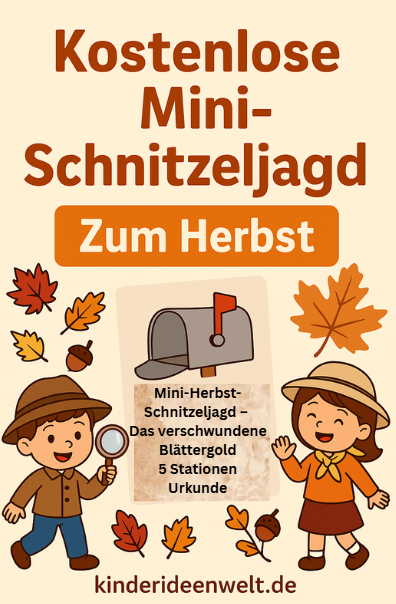 Schnitzeljagd – kostenlos für Kinder