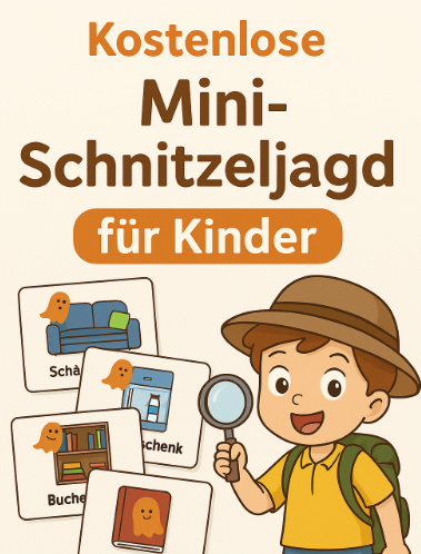 Kostenlose Schnitzeljagd für Kinder