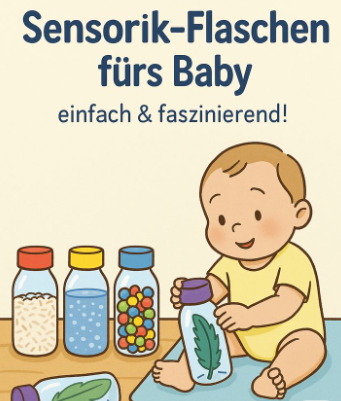 Sensorik Flaschen für Baby