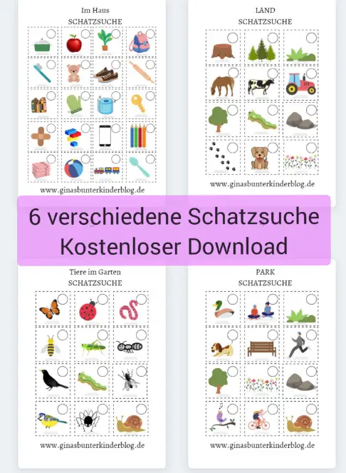 Schatzsuchen für Kinder