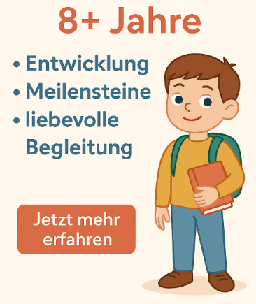 Entwicklungsschritte ab 8 Jahren: Das sollten Eltern wissen