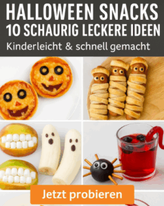 Halloween Snacks – 10 einfache Last-Minute-Snack Ideen für Kinder