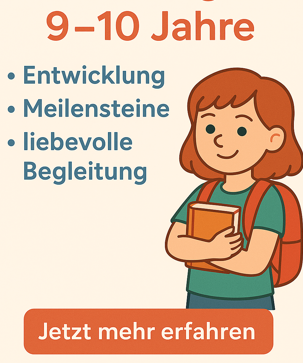 Entwicklung 9–10 Jahre – Meilensteine, Tipps & liebevolle Förderung