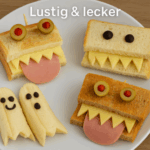 Halloween Snacks: Monster-Sandwiches