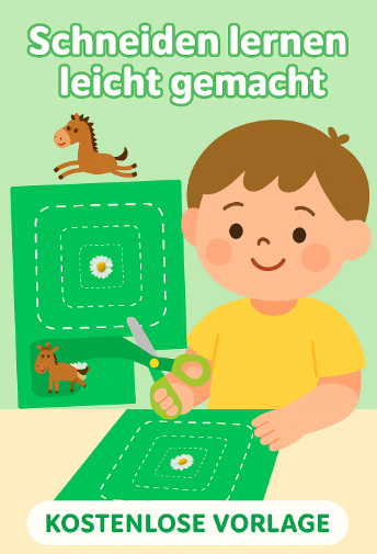 Schneiden lernen kostenlose Vorlage