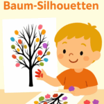 Kostenlose Baum-Silhouetten zum Basteln & Gestalten