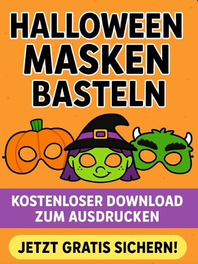 Halloween Masken basteln