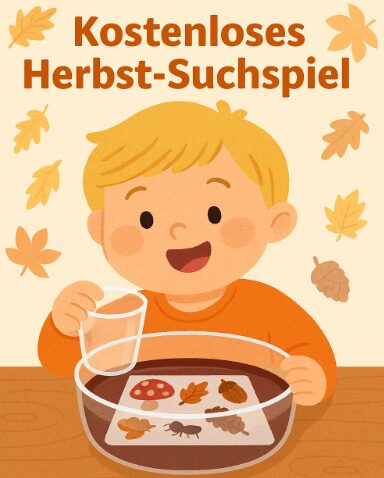 Herbst-Suchspiel für Kinder – Kreatives Lernspiel zum Ausdrucken