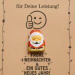 Kompliment-Karte zu Weihnachten – kleine Aufmerksamkeit mit Herz