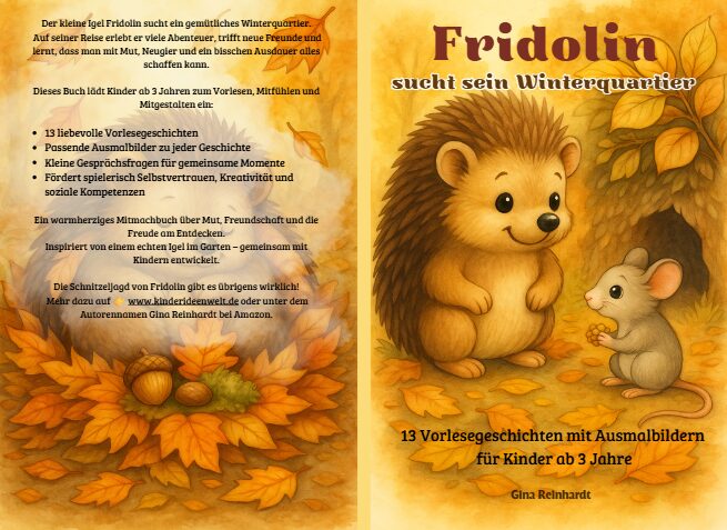 Fridolin sucht sein Winterquartier Mitmachbuch – Vorlese- & Ausmalabenteuer zum Download
